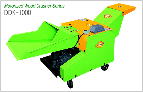 Motorized Wood Crusher Made in Korea